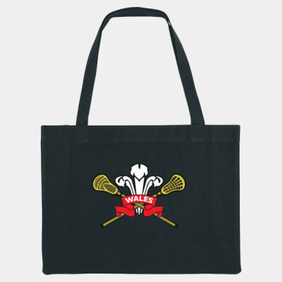 Wales Lacrosse Woven shopping bag  Thumbnail