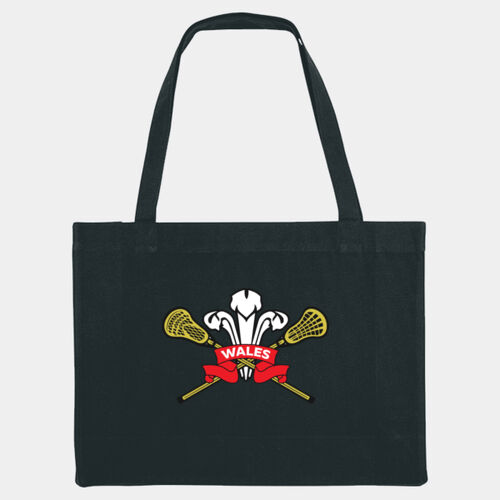 Wales Lacrosse Woven shopping bag  Thumbnail